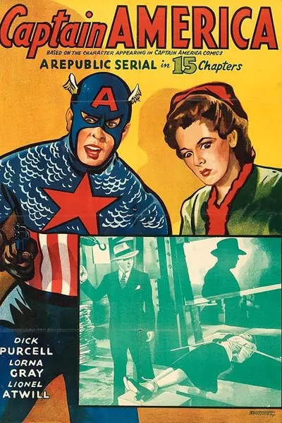 Captain America (Serial) (1944) poster